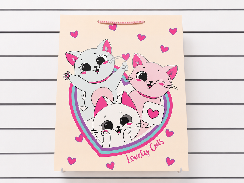 Bolsas de regalo modelo 548 – Gatitos Aventureros