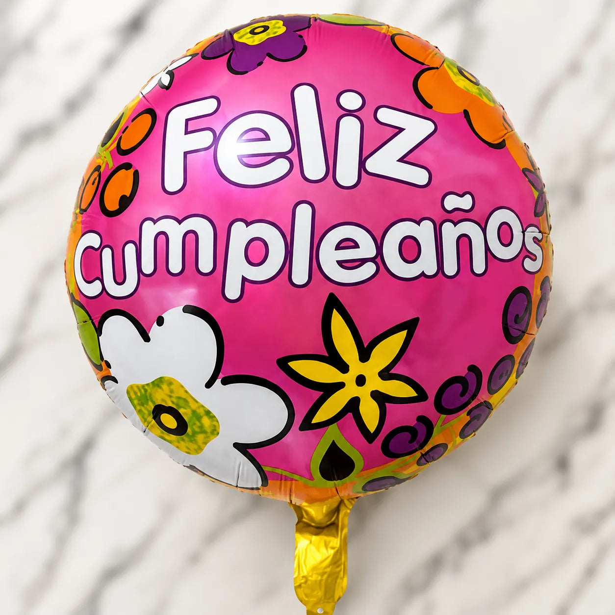 Paquete Surtido Feliz Cumpleaños – 10 Globos Metálicos Diferentes