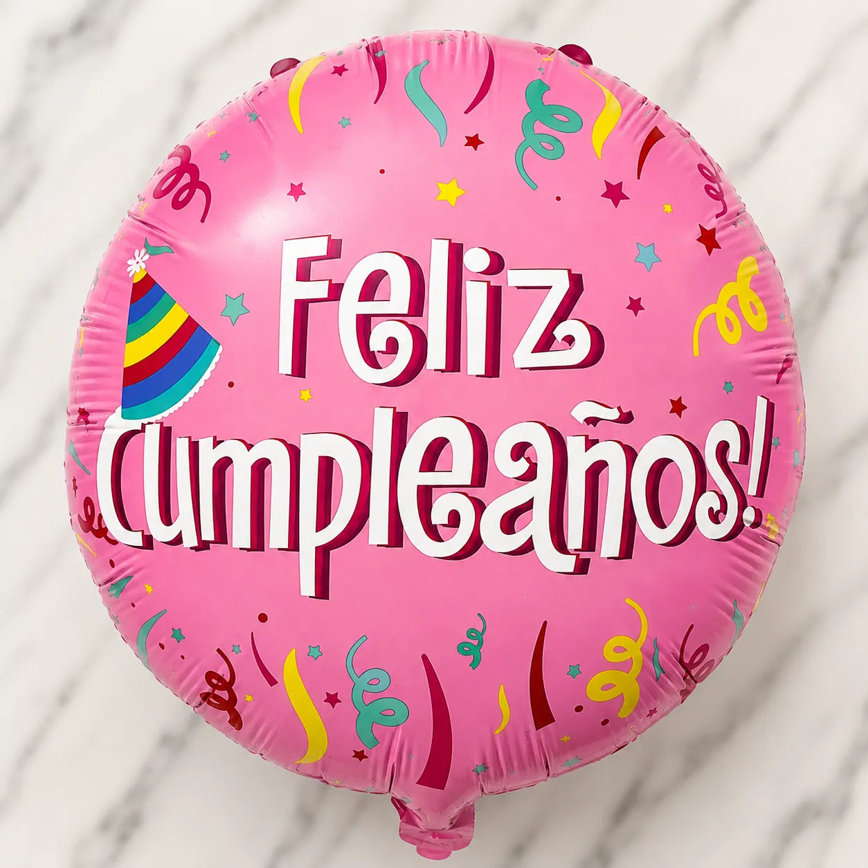 Paquete Surtido Feliz Cumpleaños – 10 Globos Metálicos Diferentes