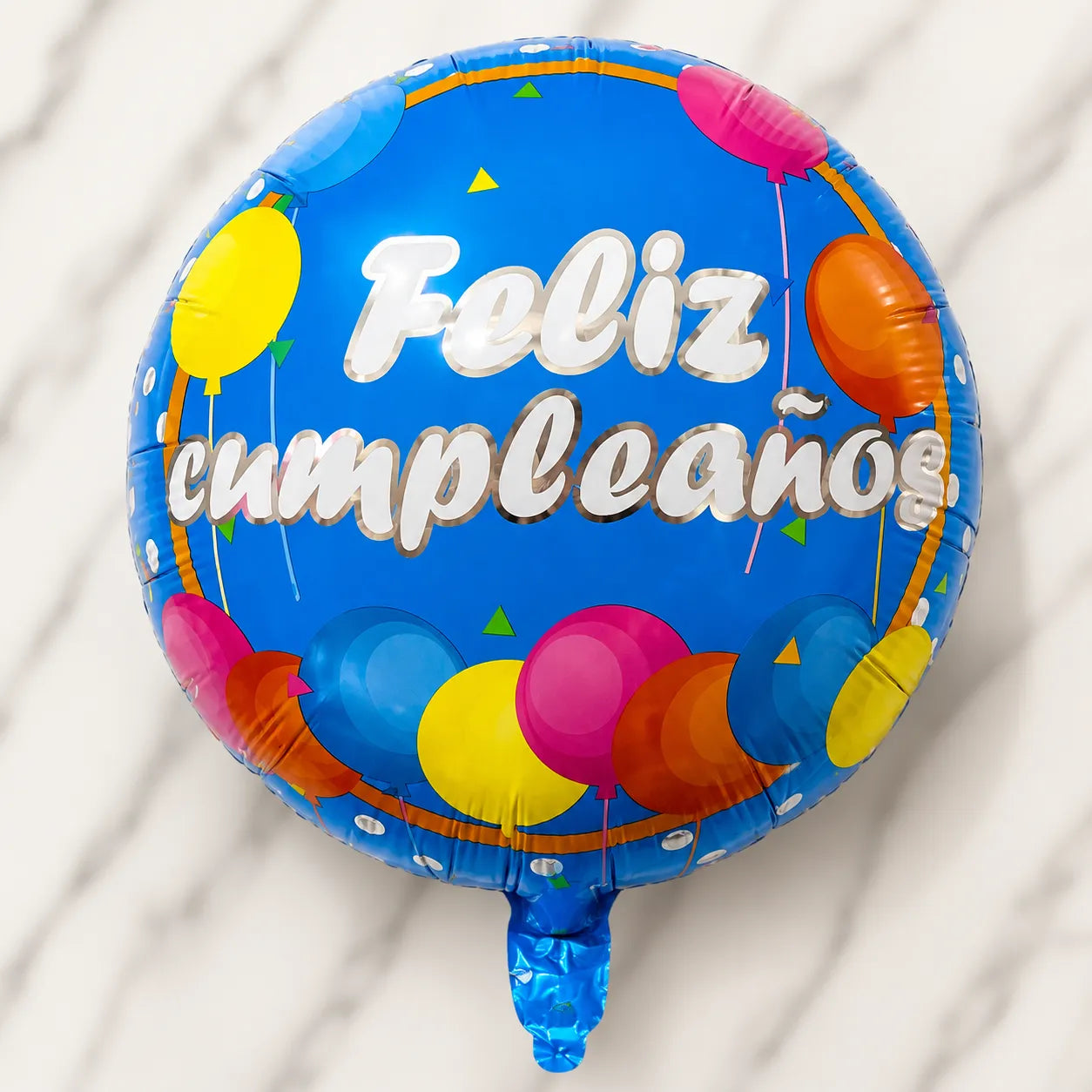 Paquete Surtido Feliz Cumpleaños – 10 Globos Metálicos Diferentes