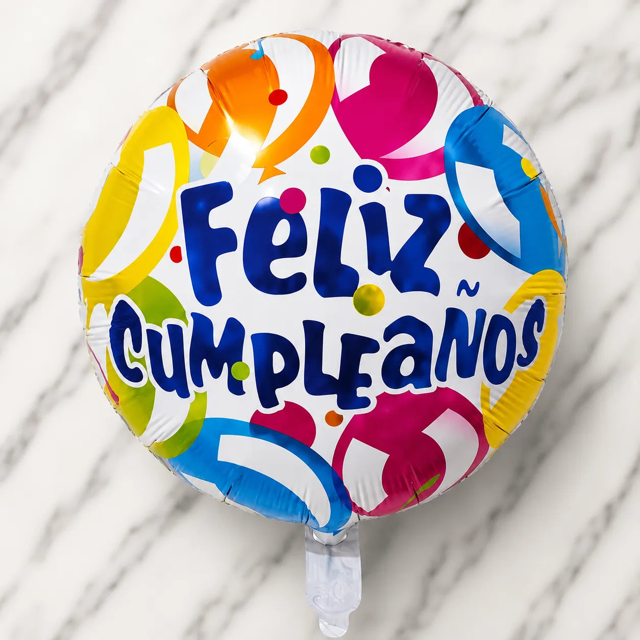 Paquete Surtido Feliz Cumpleaños – 10 Globos Metálicos Diferentes