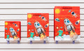 Bolsas de regalo modelo 3341 con cohetes, planetas y temática espacial para niños. Disponibles en tamaños chica, mediana y grande. Importación directa ROGLUX.