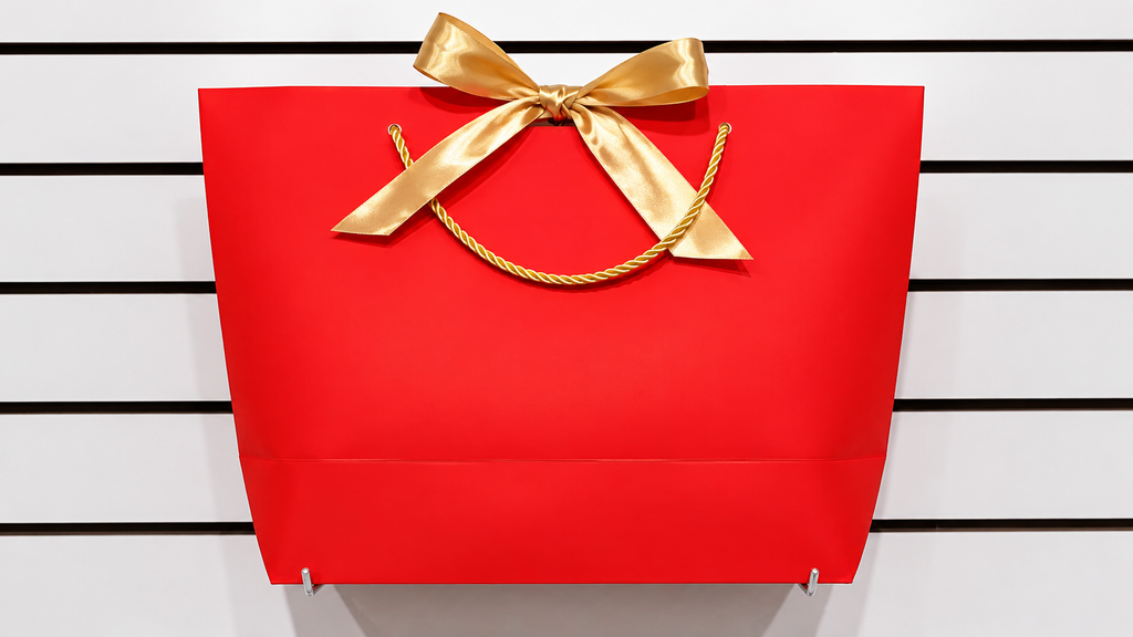 Bolsas de regalo modelo China – Moño Dorado Clásico